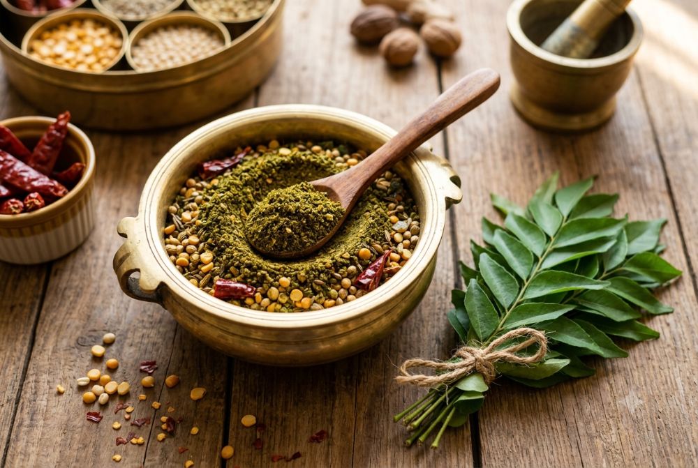 Karivepaku Karam Podi