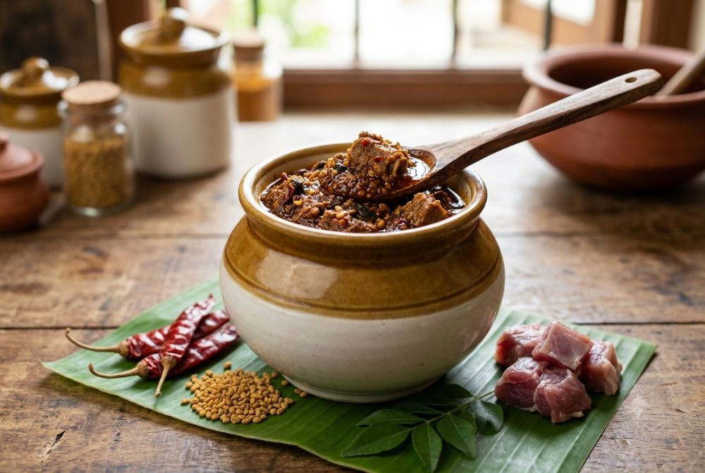 Mutton Boneless Pickle