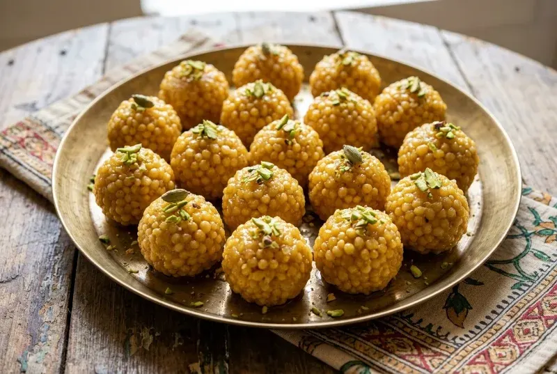 Sana boondi laddu